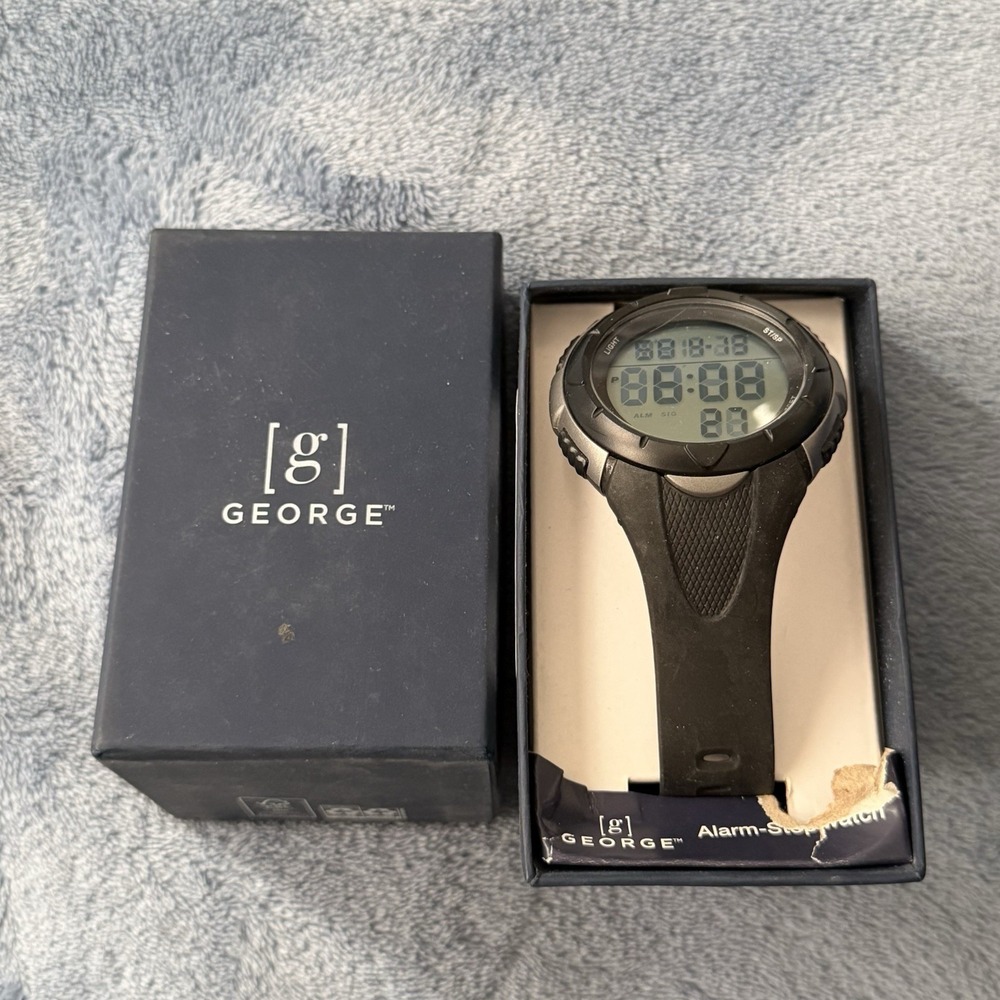 George‎ Alarm Stop Watch